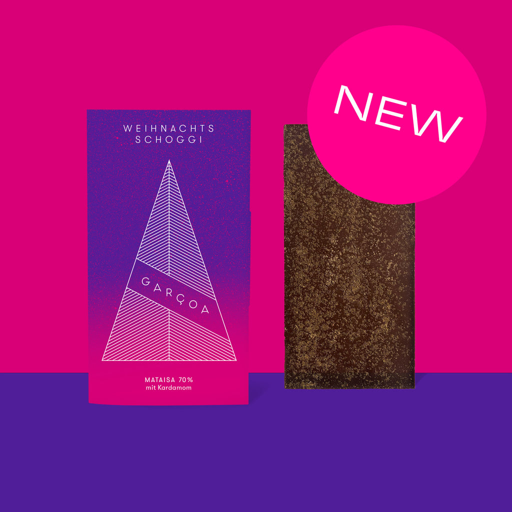 Weihnachtsschoggi mit Kardamom Bio