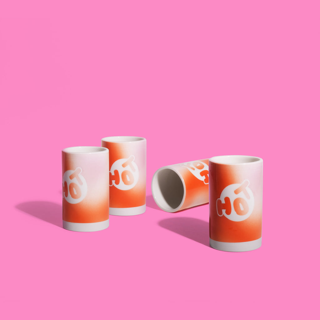 Trinkschoggi Becher 'Hot' by Zoe Vai