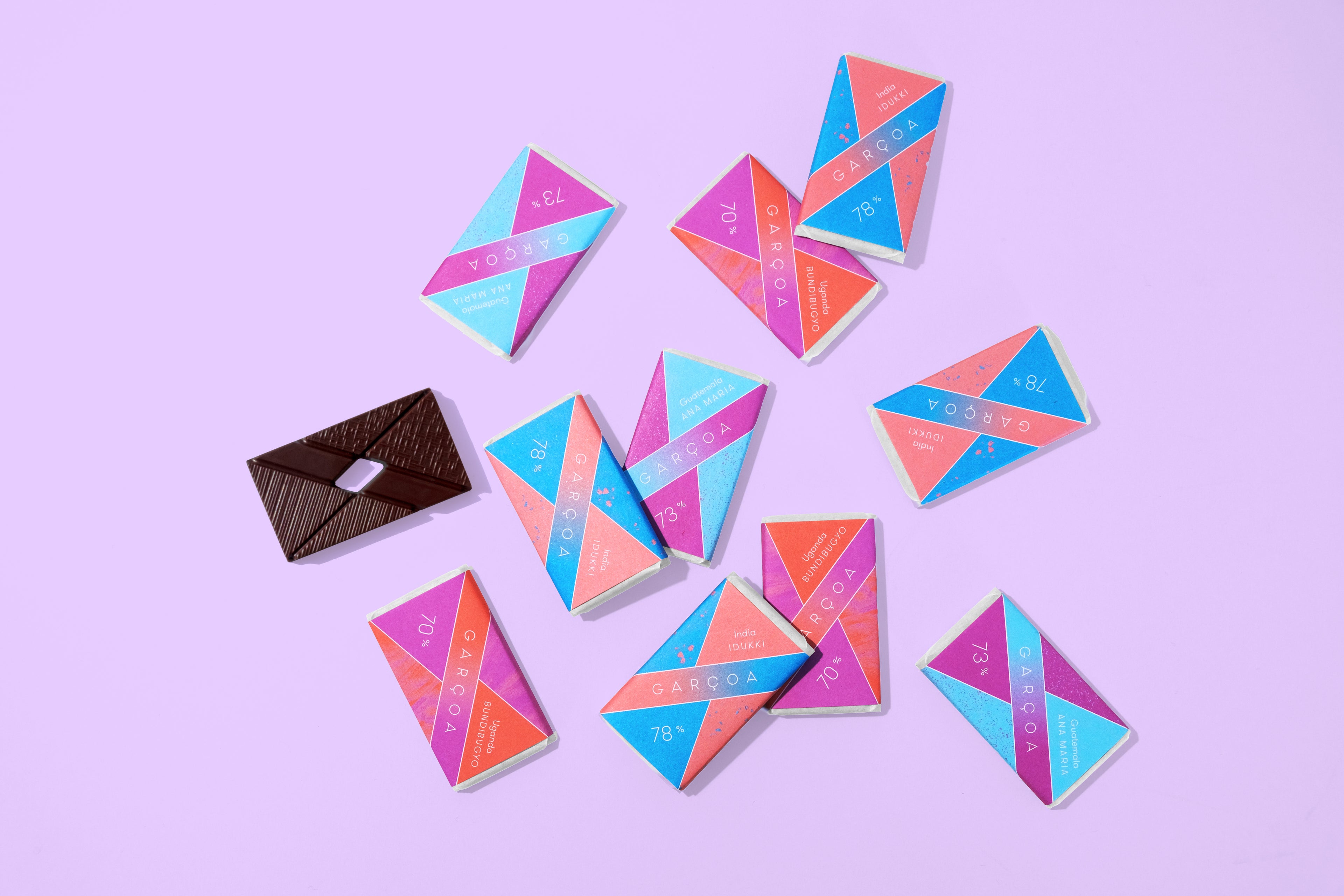 Garçoa Merci Würfel mit Minis (assortiert)