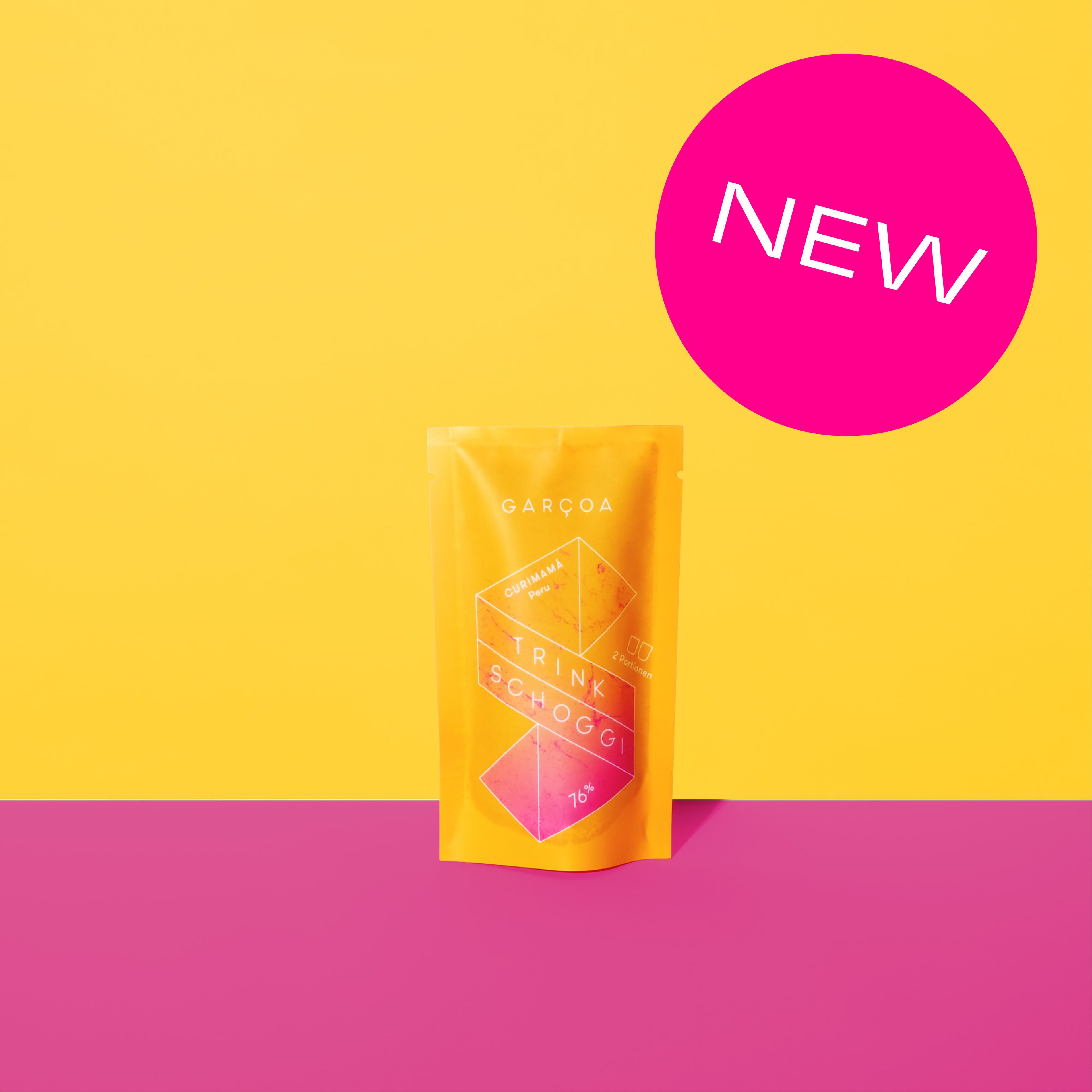 Trinkschoggi Curimaná Bio 76% Doppelportion