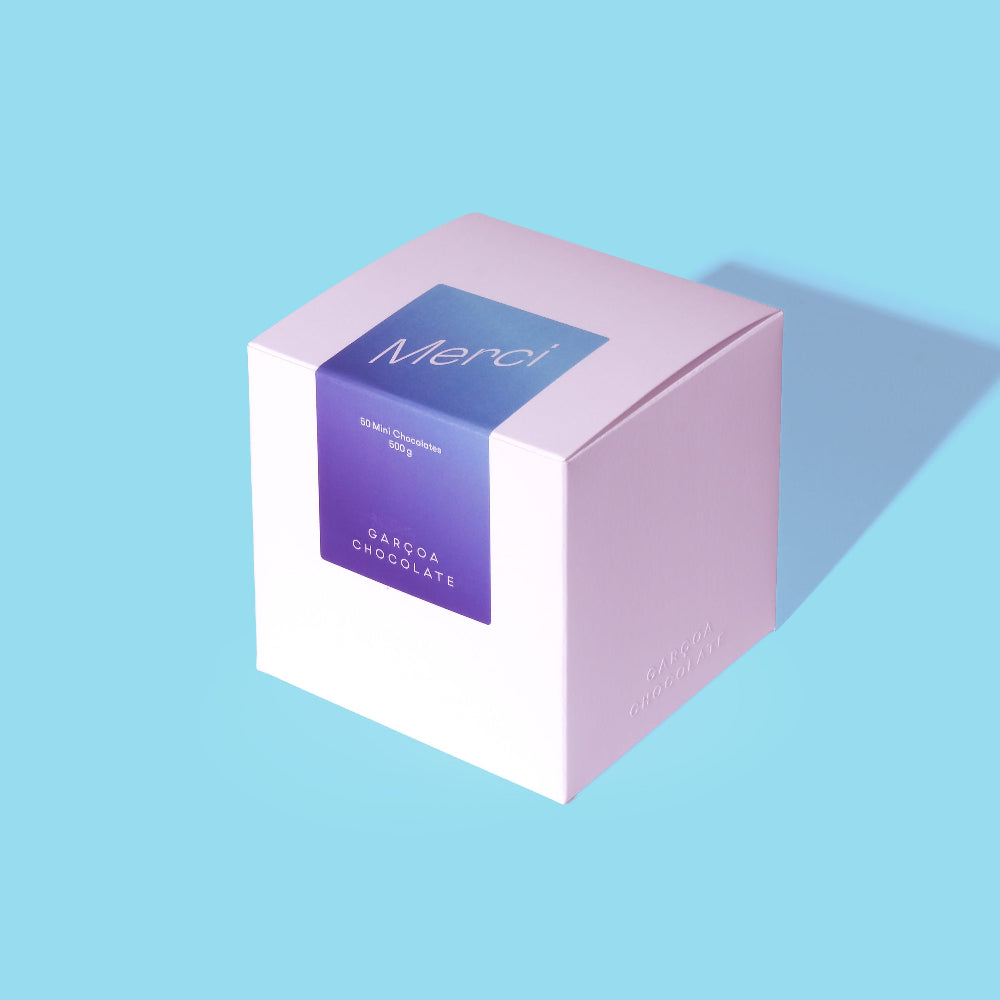 Garçoa Merci Würfel mit Minis (assortiert)